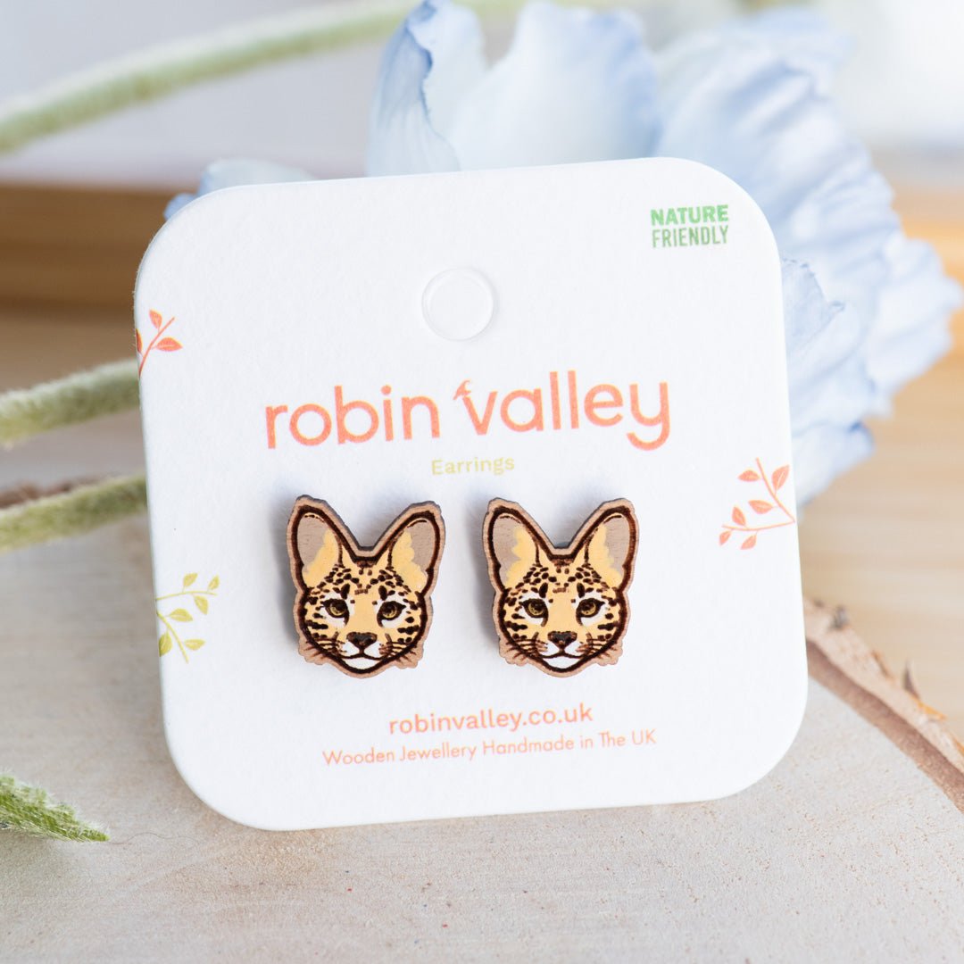 Serval Stud Earrings - Robin Valley Official Store