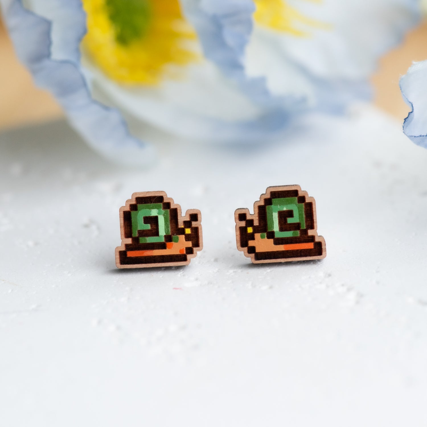 Snail Earrings – Stardew Valley Inspired - Robin Valley Official Store