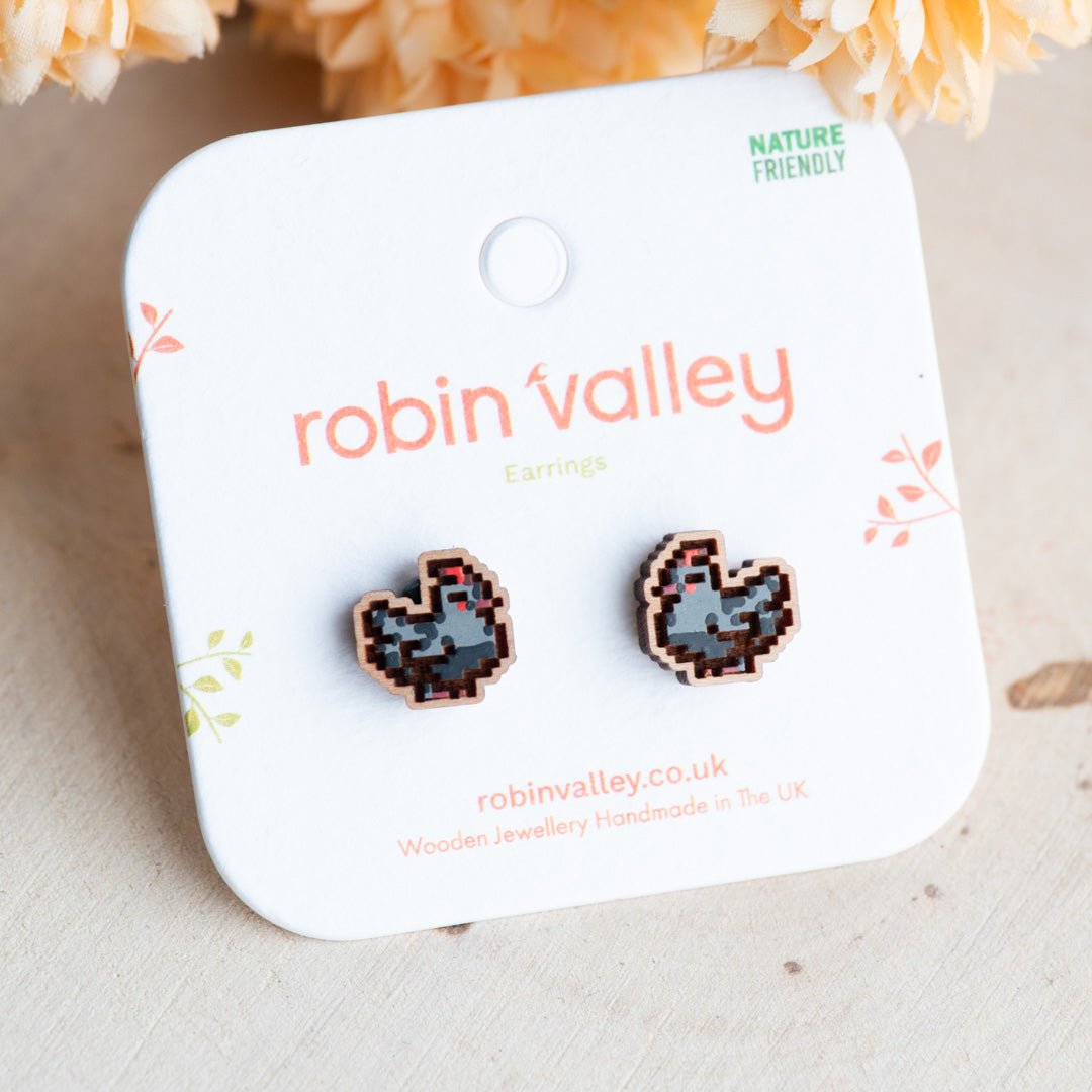 Void Chicken Earrings – Stardew Valley - Robin Valley Official Store