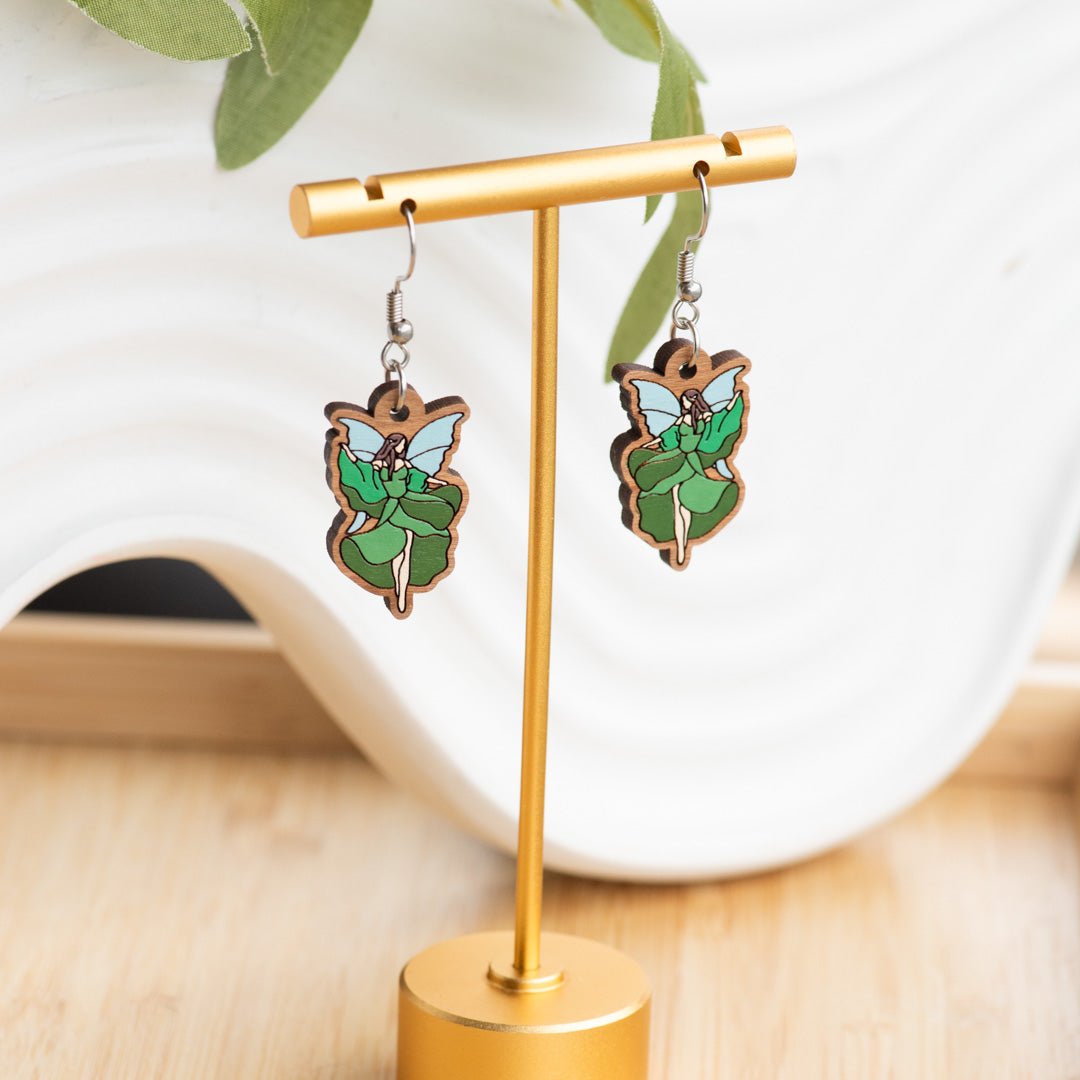 Woods Fairy Hook Earrings - Robin Valley Official Store