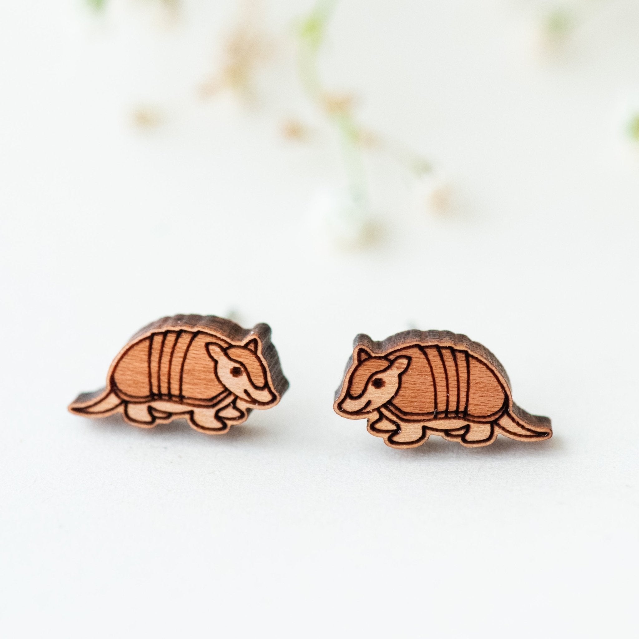 Armadillo Earrings - EL10046 - Robin Valley Official Store