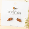 Armadillo Earrings - EL10046 - Robin Valley Official Store