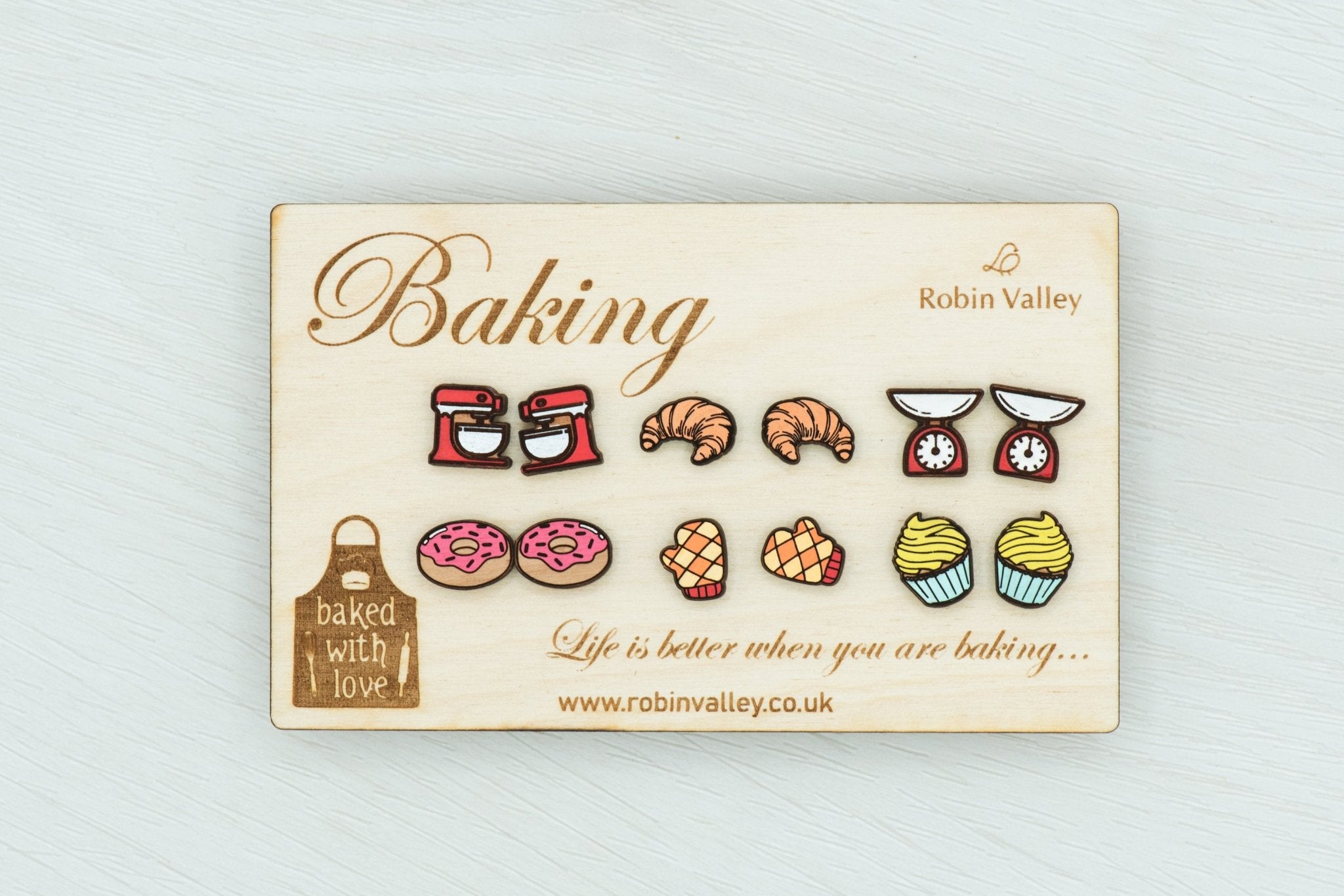 Baking Earrings Set - 1 - Robin Valley Official Store