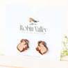 Capybara Earrings- EL10007 - Robin Valley Official Store