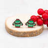 Christmas Jumper Wood Earrings - PET15205 - Robin Valley Official Store
