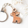 Donkey Cherry Wood Keyring KL20033 - Robin Valley Official Store