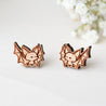 Doodle Bat Wood Earrings - EO14003 - Robin Valley Official Store