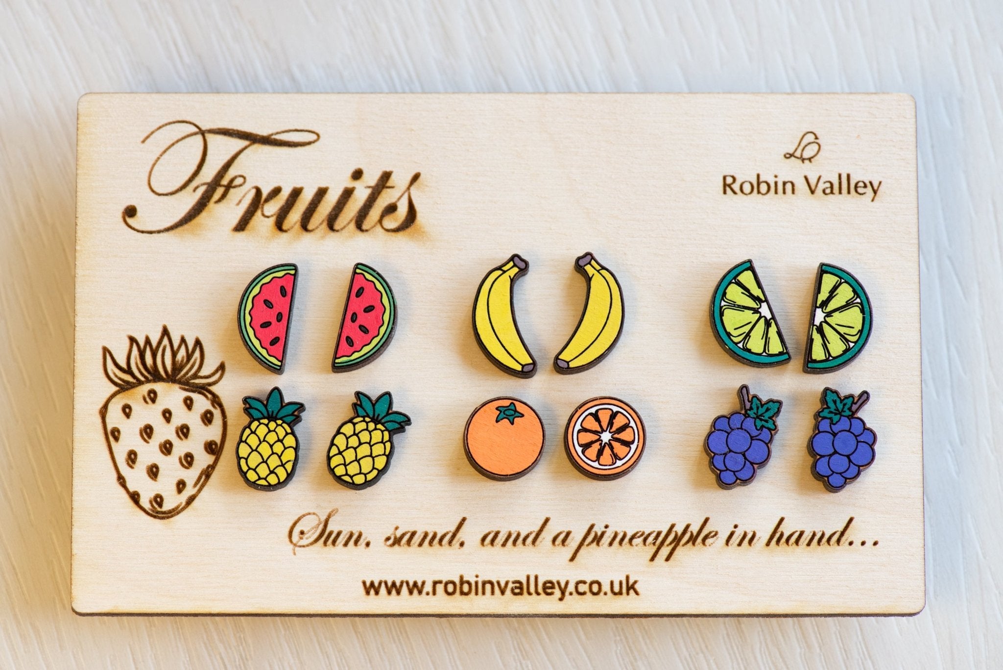 Fruits Earrings Set - 1 - Robin Valley Official Store