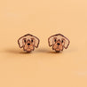 German Wirehaired pointer Dog Earrings - PEL10261 - Robin Valley Official Store