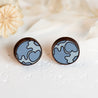 Hand-painted Solar System Planets Earrings - PET15139P - Robin Valley Official Store