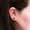 Hyena Wooden Earrings - EL10223 - Robin Valley Official Store