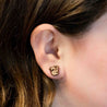 Koala 4 Wooden Earrings -EL10254 - Robin Valley Official Store