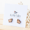 Little Pig (realistic) Wooden Earrings - EL10153 - Robin Valley Official Store