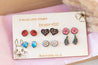 Mother's Gift Flower Earrings Set - Robin Valley Official Store
