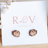 Pufferfish Wooden Earrings - ES13037 - Robin Valley Official Store